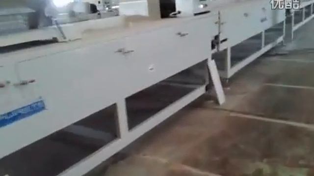 UV coating machine for wood/water base production line смотреть онлайн