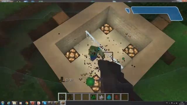 Кровавый мод (Mob Dismemberment) - Обзор модов для Minecraft 1.6.4 смотреть онлайн