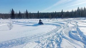 Ирбис тунгус 500 по плотному снегу