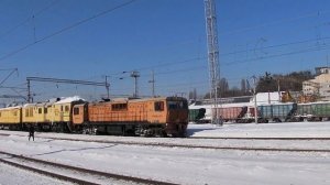 Рельсошлифовальный поезд «РШП-48К» 002/Rail-grinding train «RShP-48K» 002
