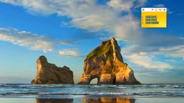 Windows: Create lists inside desktop sticky notes using bullets and numbering in Notezilla смотреть онлайн