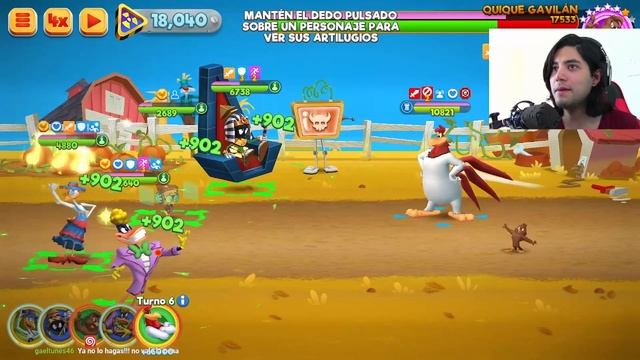 Nuevo I+D de ACME: Quique Gavilán (Modo Dificil) - Looney Tunes WOM смотреть онлайн