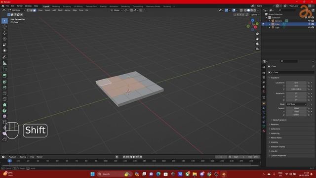 Build Anything in Blender: The Power of Extrude & Loop Cut | Edit Mode Tools - Blender in Tamil смотреть онлайн