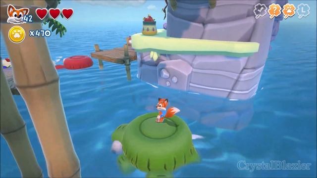 New Super Lucky's Tale (Nintendo Switch) 100% Walkthrough - Part 4 смотреть онлайн