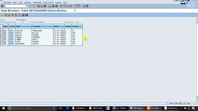 Sap ABAP: Views, Maintenance view Table maintenance generator and creating Transaction code for TMG смотреть онлайн