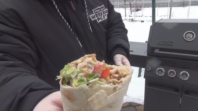 ШАУРМА ПО-МЕКСИКАНСКИ В ГАЗОВОМ ГРИЛЕ PRIMELINER!) смотреть онлайн