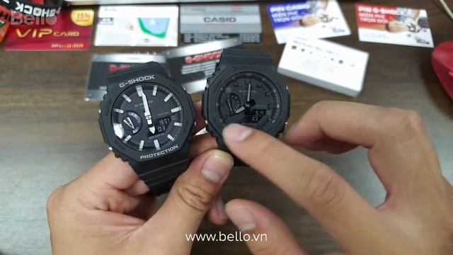 GA-2100-1A1 – Đập hộp và chỉnh đồng hồ G-Shock mới cực HOT смотреть онлайн