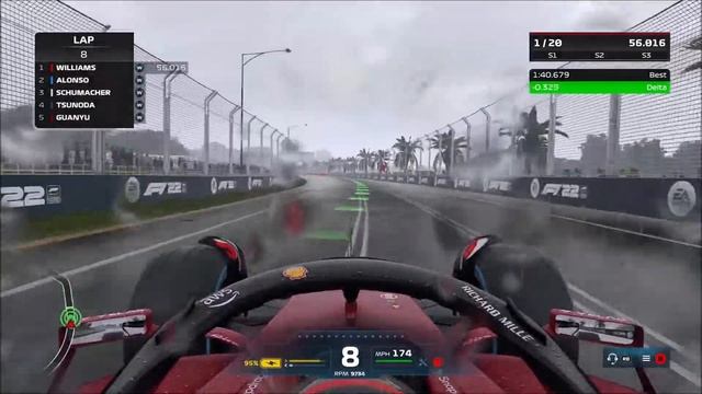 F1 2022 *EA PLAY TRIAL* DRIVER CAREER MODE PART #10 PRACTICE #2 AUSTRALIA "FIRST TIME IN THE RAIN" смотреть онлайн