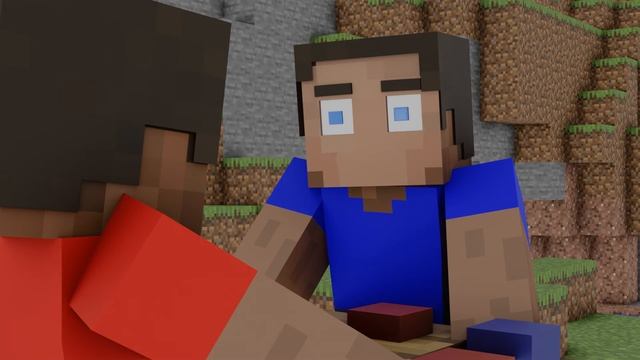 Rabbit Steals a Carrot | Minecraft Animation смотреть онлайн