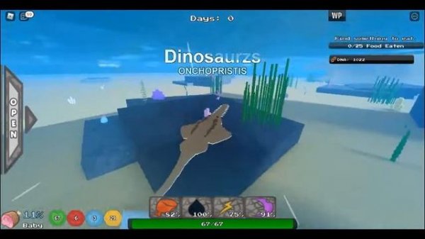 Onchopristis! || Dinosaur Arcade || Roblox