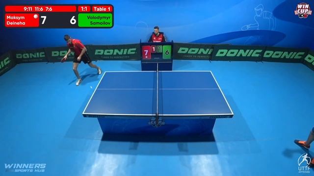 13:30 Maksym Deineha 2-3 Volodymyr Samoilov West 3 WIN CUP 12.12.2022 | TABLE TENNIS WINCUP смотреть онлайн