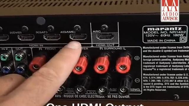 Marantz NR-1402 Home Theater Receiver – Audio Advisor смотреть онлайн