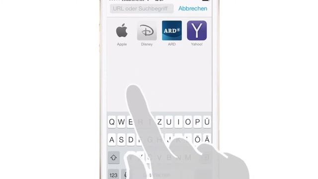 iPhone iPad Anleitung: Browser Adresszeile Top Level Domain automatisch eingeben смотреть онлайн