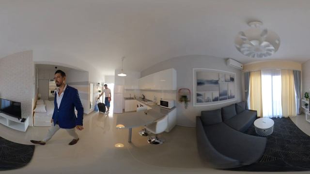 360° VR Rent Apartment in Long Beach North Cyprus Virtual Tour 5K Virtual Reality HD 4K смотреть онлайн