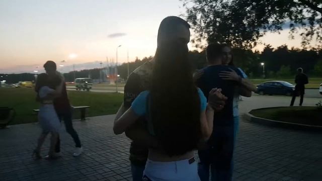 Kizomba. Alena & Renat. Lightstylestudio. Open air 2019. смотреть онлайн