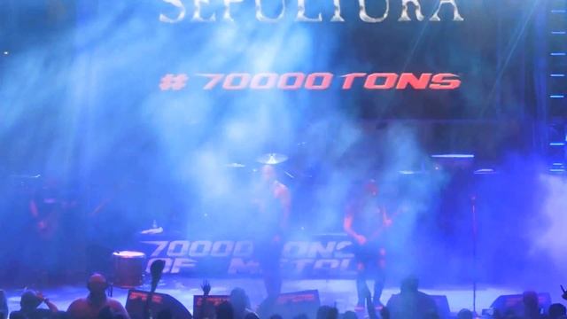 Sepultura at 70000 Tons of Metal 2018 смотреть онлайн