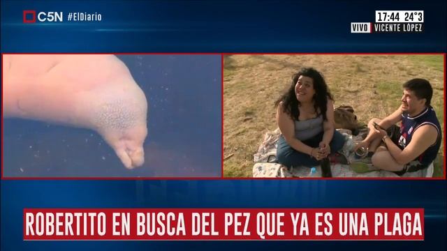 Robertito Funes en busca del pez asiático "pene" смотреть онлайн