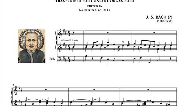 Bach (?): Aria "So preiset den Höchsten, den König des Himmels" (aus BWV 220) - Organ transcription смотреть онлайн