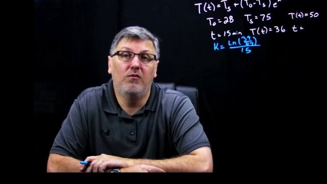 Real life Problem Newton's Law of Cooling смотреть онлайн