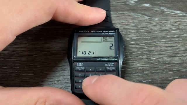 Casio DBC32-1A Review | Vintage Casio calculator and databank watch! смотреть онлайн
