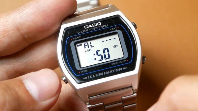 Casio B-640 Setting Tutorial: How To Set Time, Date, Alarm, Timer, Tips LCD Check, Flash Alert B640