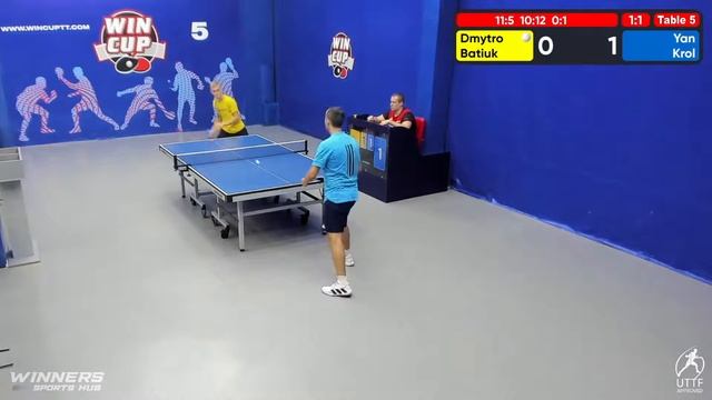 03:30 Dmytro Batiuk 3-1 Yan Krol South 6 WIN CUP 21.09.2022 WINCUP | TABLE TENNIS смотреть онлайн