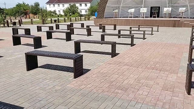 Благоустройство арт-площади "Палитра творчества" с. Кузьминские Отвержки смотреть онлайн