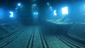 Турция Каш дайвинг, проникновение в затонувший самолет