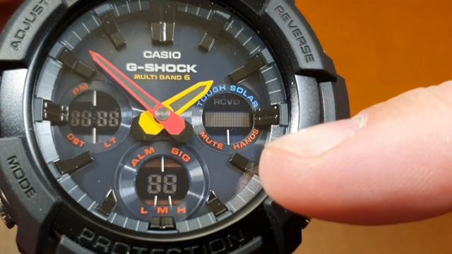 Casio G-Shock GAW-100BMC-1A - tryb serwisowy i testy modułów [PL] смотреть онлайн