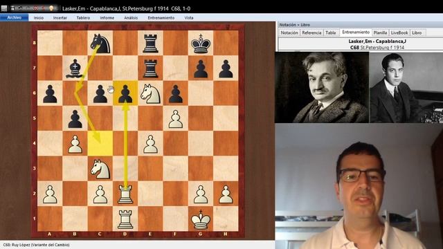 Lasker - Capablanca. San Petesburg 1914. смотреть онлайн