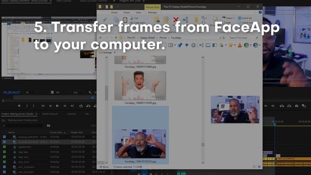 Deepfakes with A.I│EbSynth & After Effects Tutorial смотреть онлайн