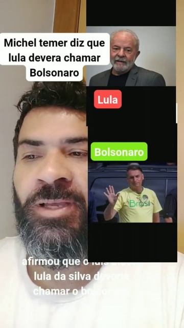 Michel temer diz que lula devia ter chamado o Bolsonaro para governar juntos #eleições2022 #nikolas смотреть онлайн