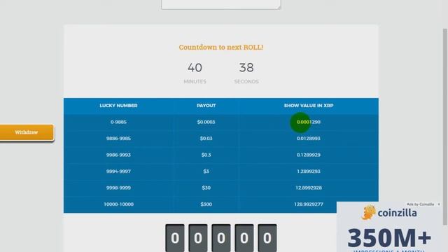 RIPPLE Халява! Каждый час дают до 128 RIPPLE смотреть онлайн