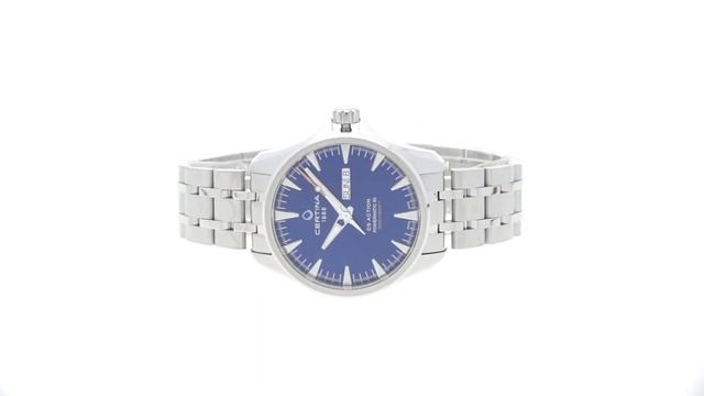 CERTINA DS ACTION POWERMATIC 80 DAY-DATE BRACELET C032.430.11.041.00 Zegarek / Watch 360 смотреть онлайн