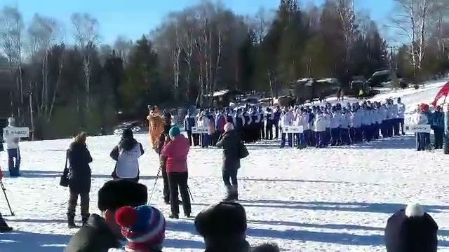 Парад открытия зимней Олимпиады городов Алтайского края смотреть онлайн