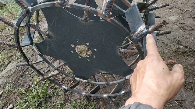 Грунтозацепы на газогенераторный мотоблок. смотреть онлайн
