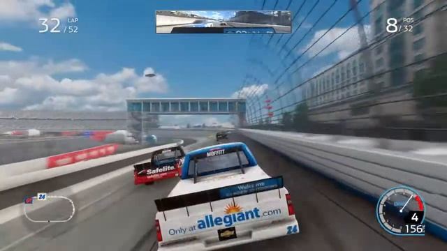NASCAR HEAT 4-GANDER TRUCK SERIES SEASON/RD6/CHEVROLET SILVERADO #24/DOVER/GAMEPLAY PS4 смотреть онлайн