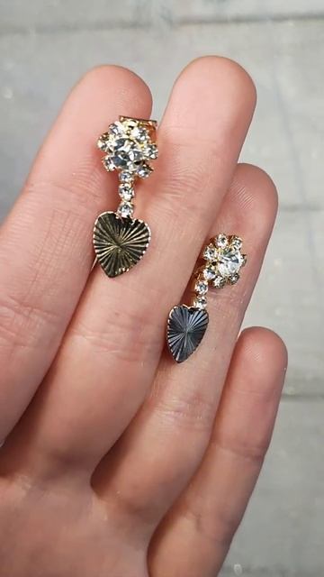 Клипсы "Princess" (цвет - золото) артикул 5041 смотреть онлайн