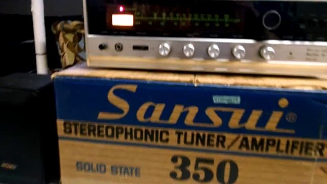 Sansui 350 Receiver Playing Again After 27 Years in Storage смотреть онлайн