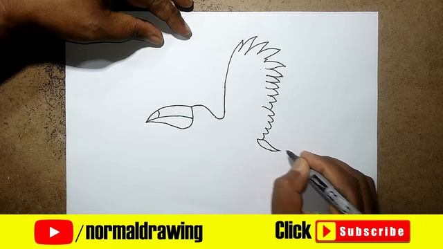 How to Draw a Toucan | Toucan Bird Drawing | Toucan Drawing Tutorial смотреть онлайн