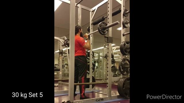 5x5 Linear Progression: Wk 23 Wrkt 39 Split B: Squat 60 kg, OHP 30 kg & Deadlift 60 kg смотреть онлайн