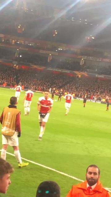 Aubameyang Black Panther MASK Celebration VS Rennes - 14/03/2019 смотреть онлайн