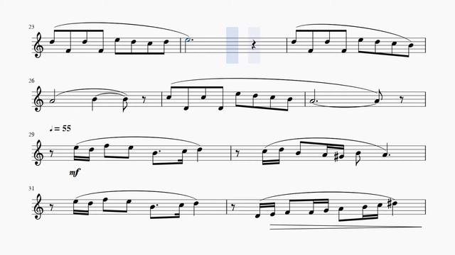 Theme from "Schindler's List". John Williams. Minus for alto sax смотреть онлайн