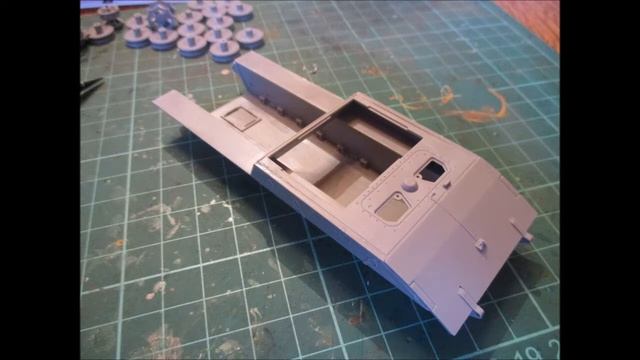 modelcollect jagdpanzer E-100 1:72 build смотреть онлайн