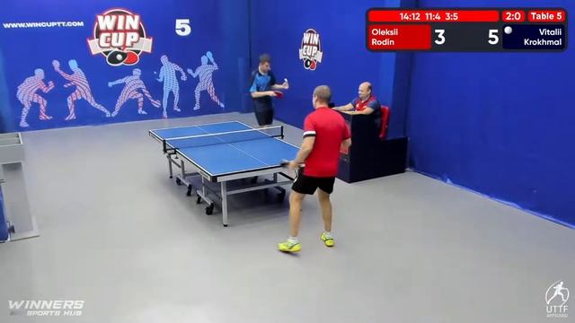 22:30 Oleksii Rodin 3-2 Vitalii Krokhmal South 6 WIN CUP 28.09.2022 WINCUP | TABLE TENNIS смотреть онлайн