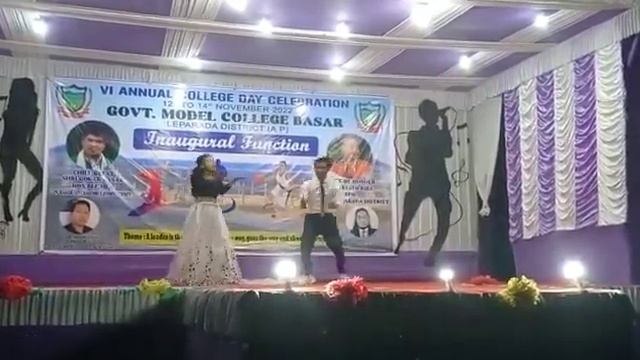 Ooo RaDhA TeRi DhUmKa~~College Day Celebration~~GMC,Basar🔥😎 смотреть онлайн