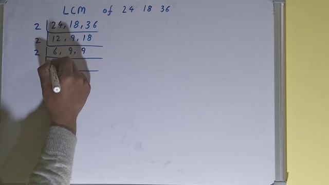 LCM of 24 18 36 смотреть онлайн