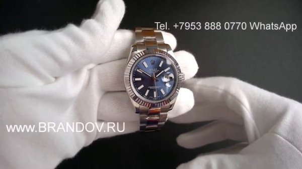 Часы мужские Rolex Datejust 41 White Rolesor 126334