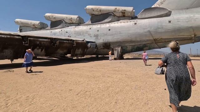 Экраноплан Лунь в Дербенте смотреть онлайн