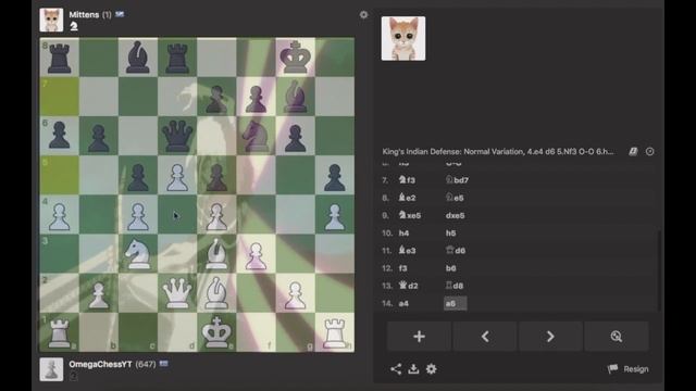 I BEAT MITTENS ON CHESS!!! (AM I A GM NOW?) смотреть онлайн